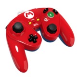Controller -- PDP Wired Fight Pad - Mario Edition (Nintendo Wii)